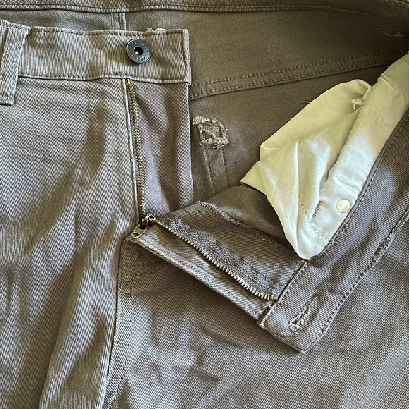Zoo York W36/31 grey cotton/spandex zip up  pants - Picture 5 of 10